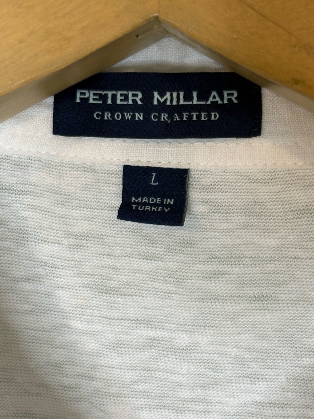 Peter Millar Crown Crafted 100% Linen Polo - Picture 5 of 7